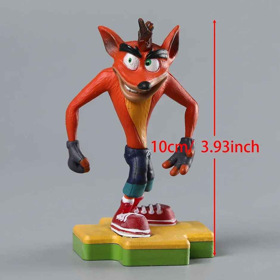 ✅Crash Bandicoot Coco No. 03. Totaku Action Figure Con Scatola