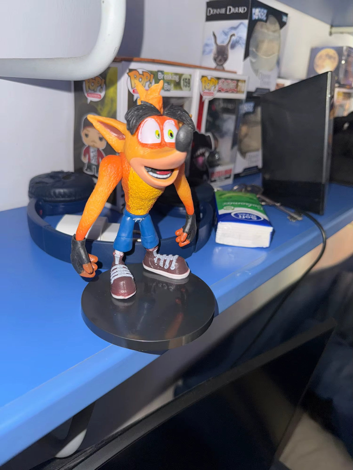 Crash Bandicoot 14,5 CM Action figure , Decorazione, Auto, Casa, 🚛SPED.GRATUITA