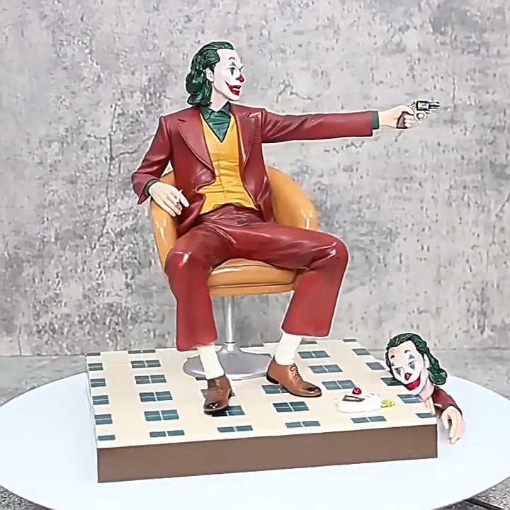 ✅ Action Figure 28 cm Joker Seduto CON SCATOLA+🚛SPED.GRATUITA