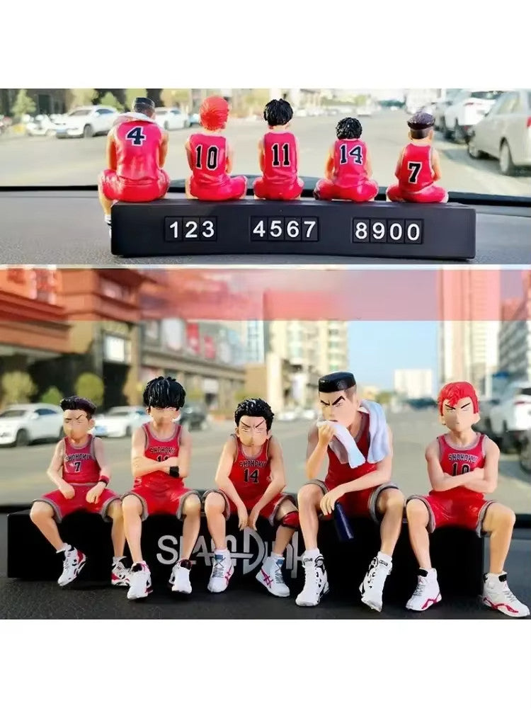 Anime Slam Dunk 8CM Decorazione Auto/Scrivania ✅SPEDIZIONE GRATUITA