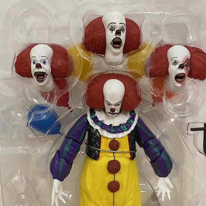 IT i Stephen King Action Figure Pennywise Figura 20 cm Neca CON SCATOLA ORGINALE