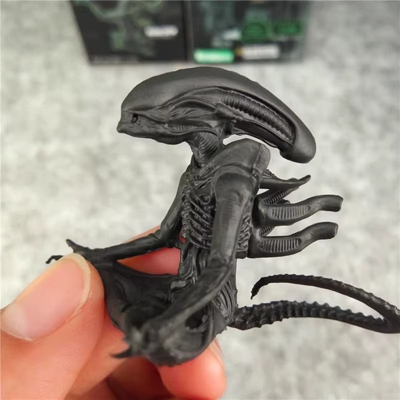 6 pz/set Alien Xenomorph Action Figure CON SCATOLA