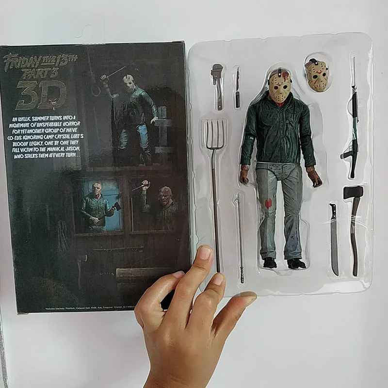 NECA Venerdì 13th Freddy Jason Action Figure+ SCATOLA ORIGINALE 🚛Sped.Gratuita