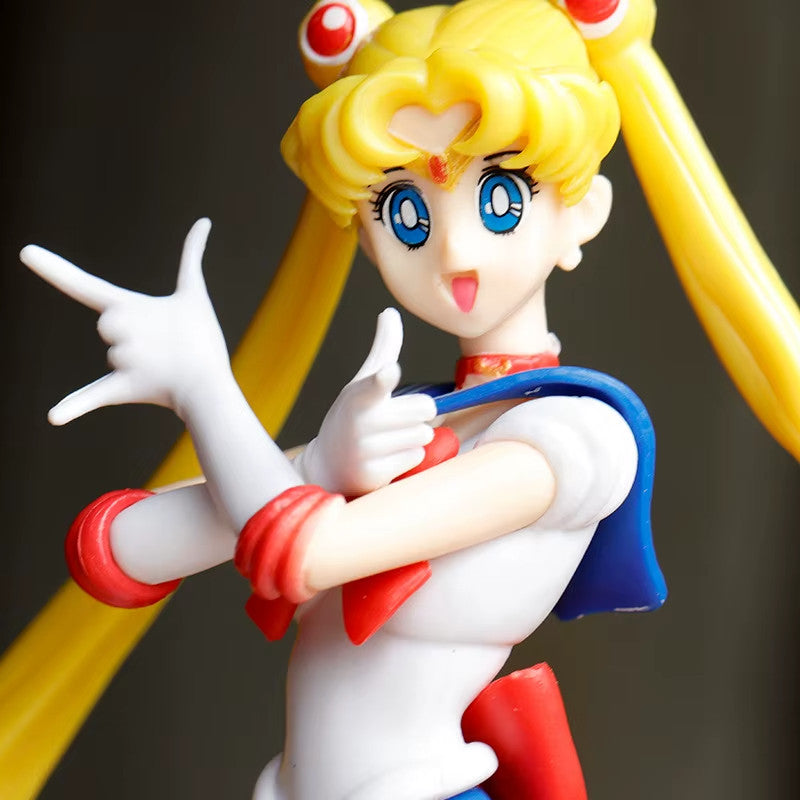 Sailor Moon Action Anime Figure 17CM