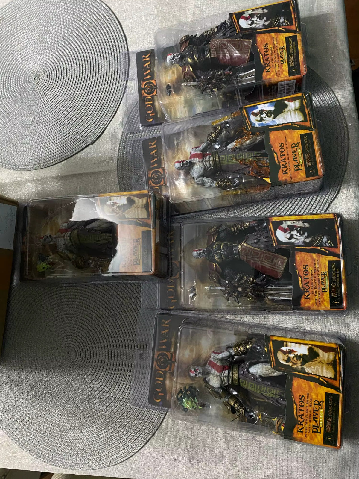 NECA God of War Action Figure Kratos  PS4 Style CON SCATOLA ORIGINALE