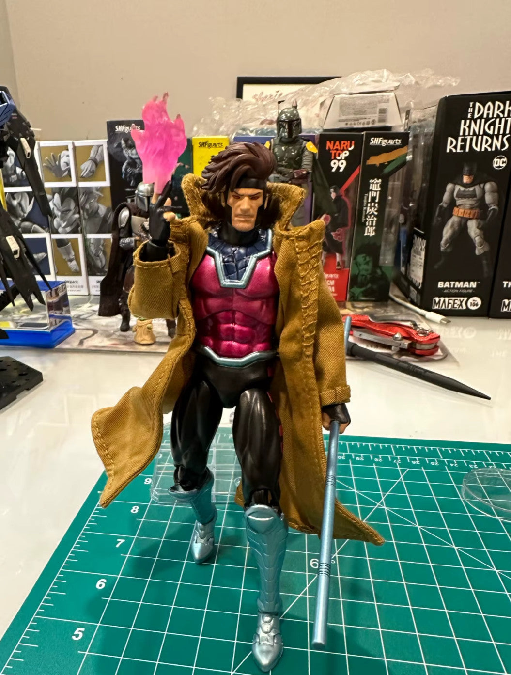 Ct Toys Gambit Figure Mafex 131 X-Men Wolverine 🐺 SHF Anime Action Figure