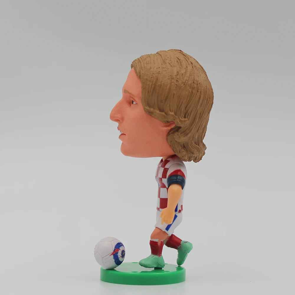 Mondiali 2002 Brasile,Argentina,Croazia,Ronaldo,Messi Action Figure  6.5cm