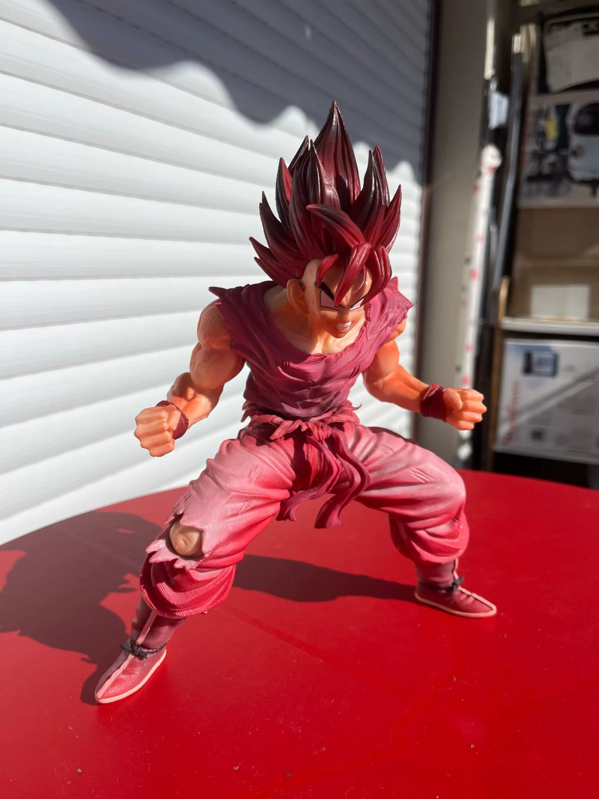 🔥 Dragon Ball Z Action Figure 25cm Kaiouken Goku PVC Super Saiyan 💥