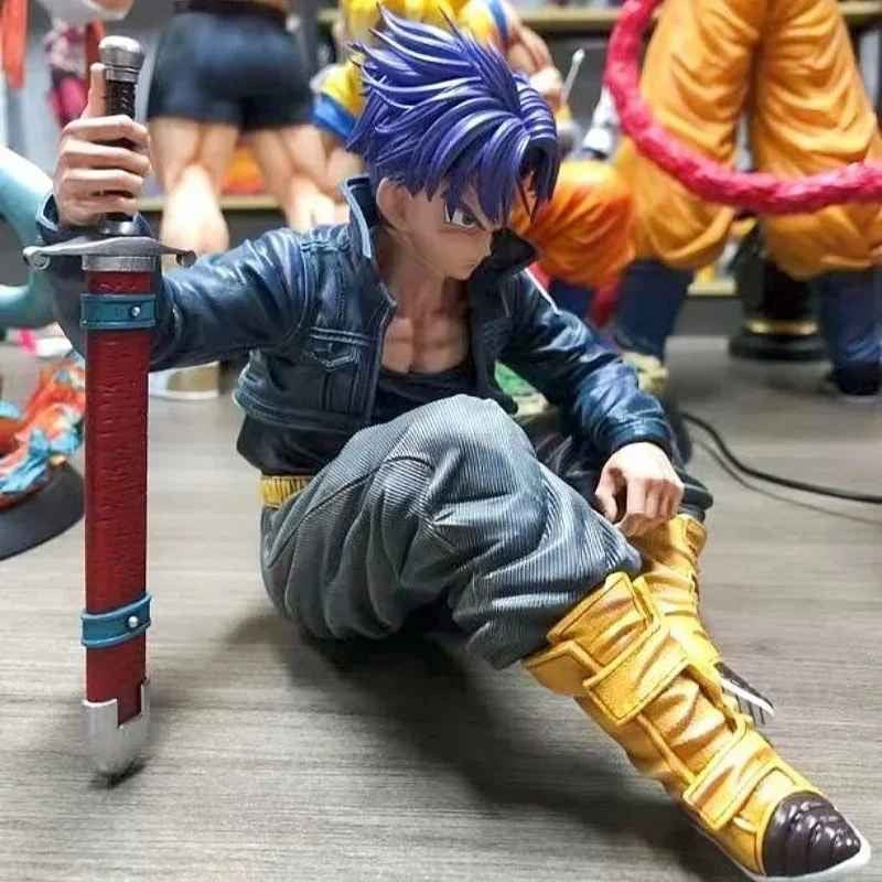 🔥 Dragon Ball Z Trunks Action Figure Super Saiyan in PVC da Collezione 💪