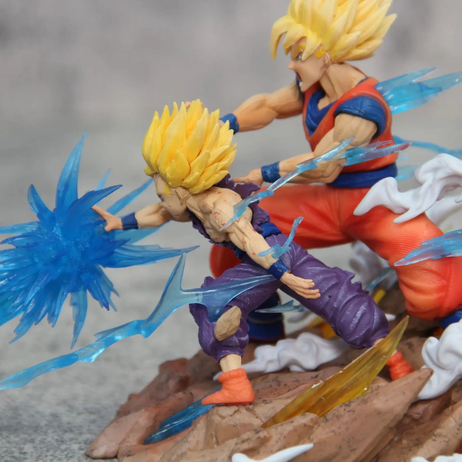 Dragon Ball Z Anime Figure💥 Son Goku Ghoan Kamehameha vs Cell