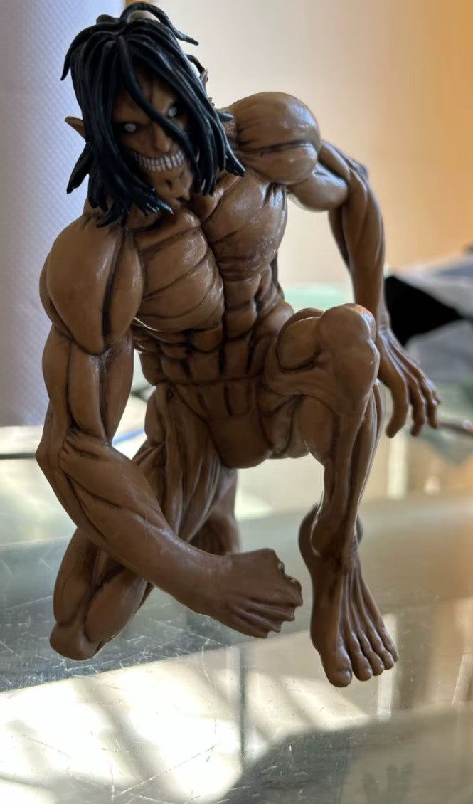 Attack on Titan Eren Levi Action Figure 15 cm | Shingeki no Kyojin Titan PVC