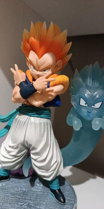 🔥 Dragon Ball Z Gotenks SSJ3 Figure 25cm – Super Saiyan Action! 🟡