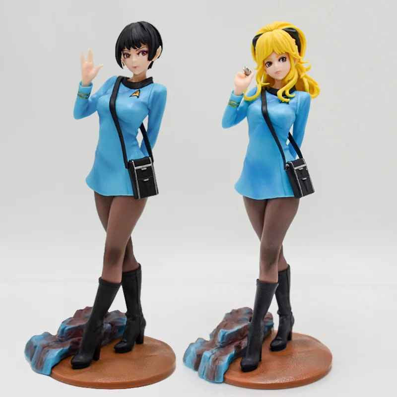 Star Trek 20CM Bishoujo Vulcan Science Officer Anime Action Figure CON SCATOLA
