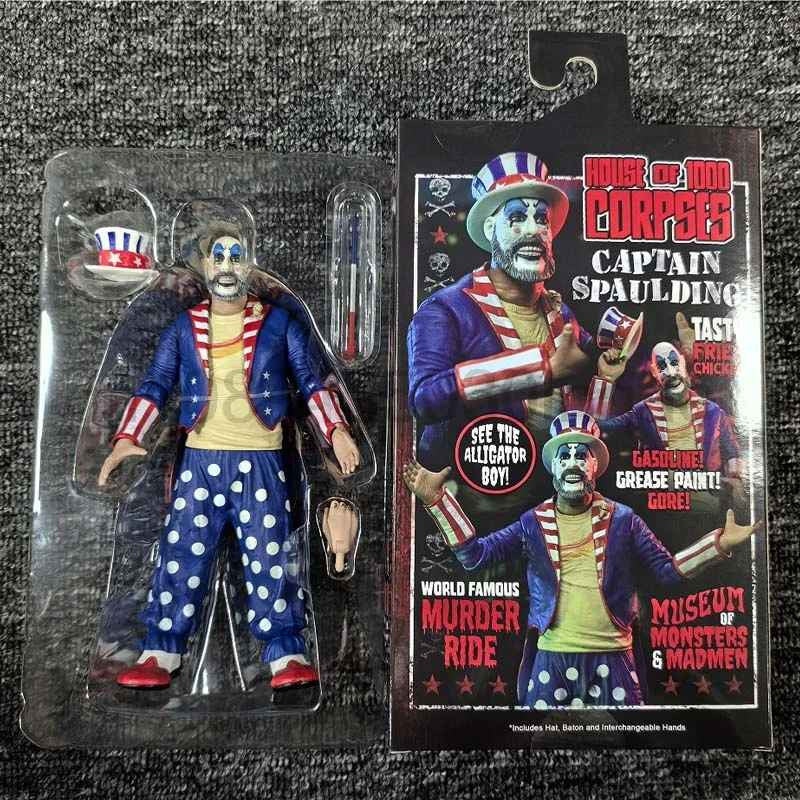 NECA La Casa  dei 1000 Corpi Otis Driftwood Captain Spaulding Action Figure