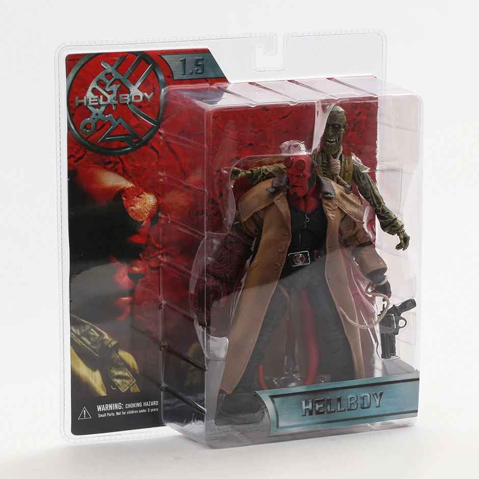 Hellboy Mezco Toys ✅Action Figure 18 CM Con Scatola ORIGINALE+SPED GRATUITA