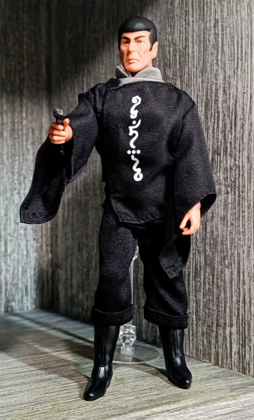 🖖 Star Trek Mego 8” Mr. Spock, Captain Kor, Quark 👨‍🚀 Action Figure