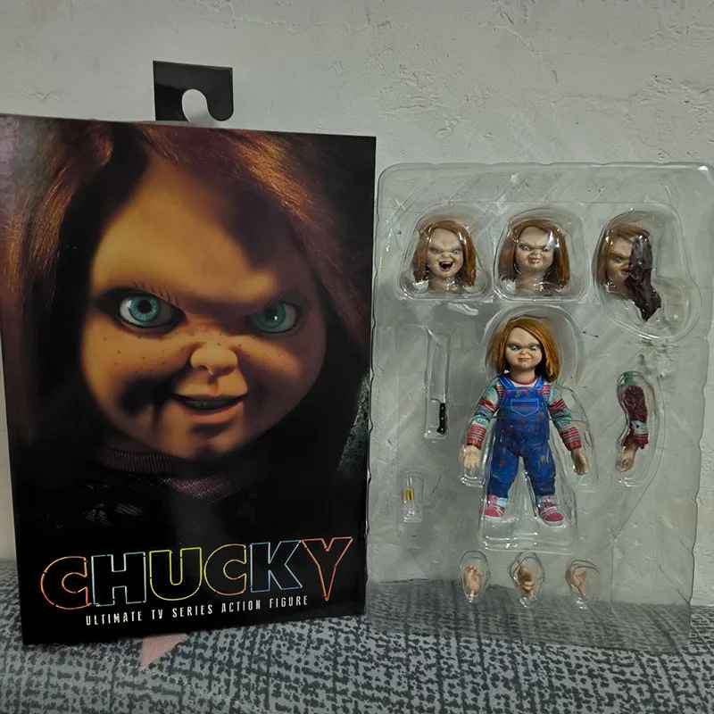 CHUCKY ULTIMATE✅ ACTION FIGURE NECA 10CM CON 🎀SCATOLA ORIGINALE + SPED GRATUITA