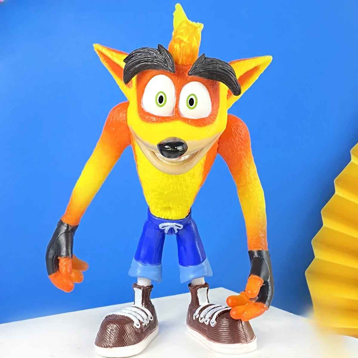20cm Crash Bandicoot Anime Figure Peripheral Kawaii ✅SPEDIZIONE GRATUITA