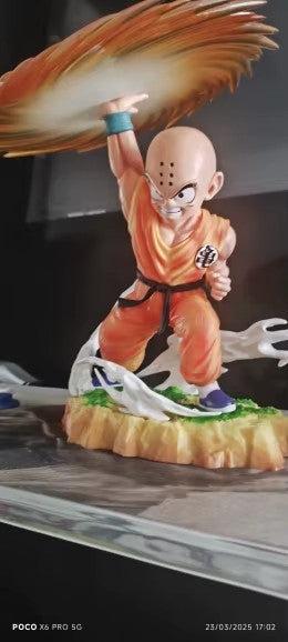 💥 Anime Dragon Ball Z Krillin 18cm/16cm Figure GK  Action Figure Guerriero PVC