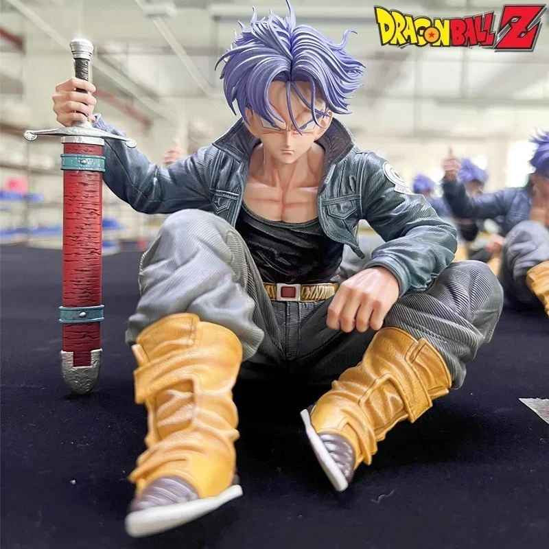 🔥 Dragon Ball Z Trunks Action Figure Super Saiyan in PVC da Collezione 💪
