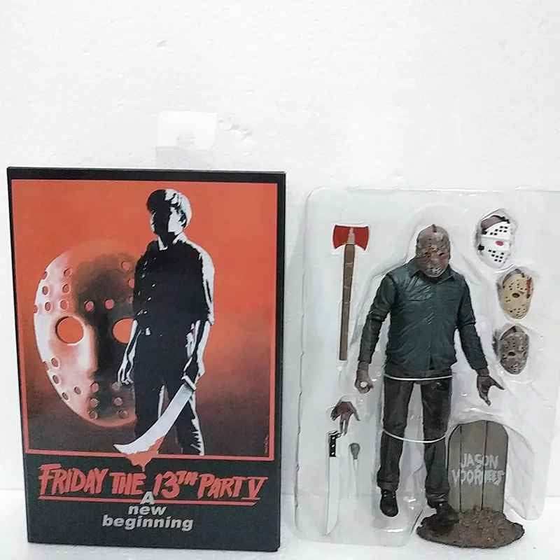 NECA Venerdì 13th Freddy Jason Action Figure+ SCATOLA ORIGINALE 🚛Sped.Gratuita