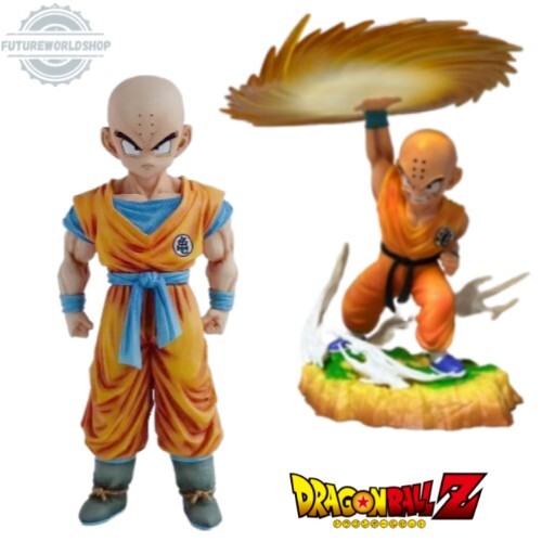 💥 Anime Dragon Ball Z Krillin 18cm/16cm Figure GK  Action Figure Guerriero PVC
