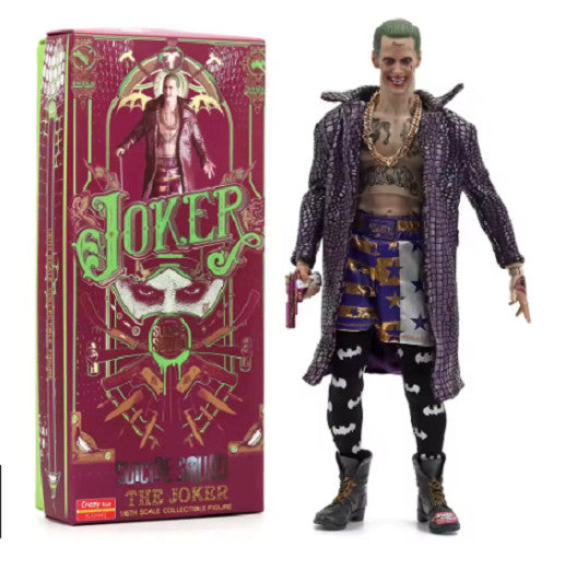 Suicide Squad Joker Harley Quinn  Action Figure 30-40 CM✅ CON SCATOLA ORIGINALE