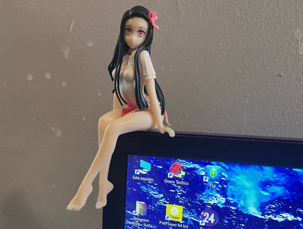 Anime Demon Slayer Kamado Nezuko Cheongsam Action Figure 14 CM