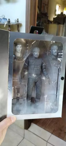 The Wolf Man Action Figure Lon Chaney B/N Lupo Mannaro Monsters 18CM