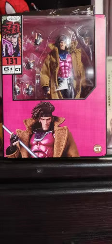 Ct Toys Gambit Figure Mafex 131 X-Men Wolverine 🐺 SHF Anime Action Figure