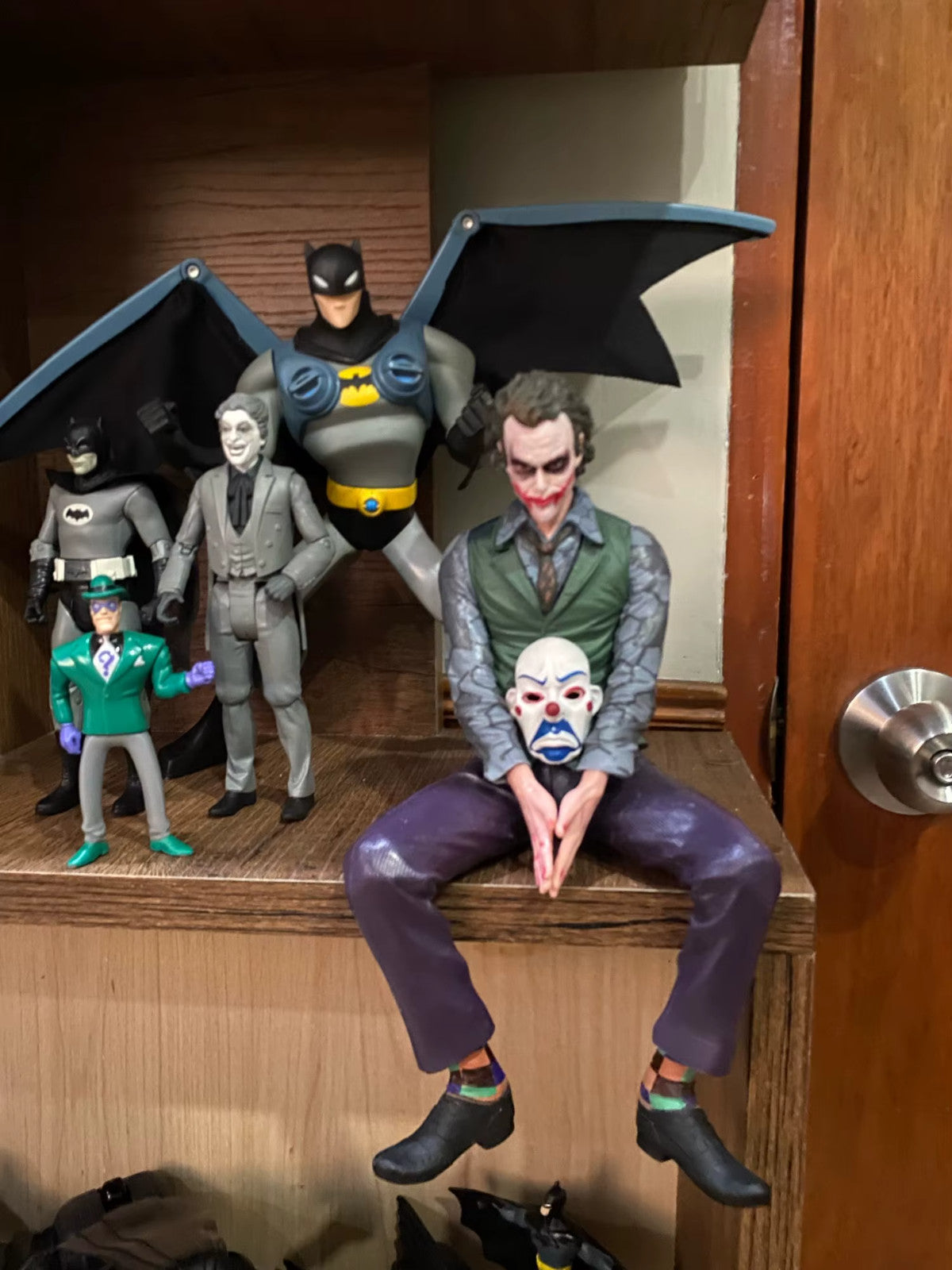 ✅ Joker 24cm PVC Action Figure CON SCATOLA+🚛SPED.GRATUITA