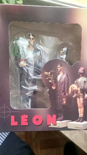 Leon  e Mathilda PVC Action Figure CON SCATOLA ✅ 16cm e 14cm SPED GRATUITA