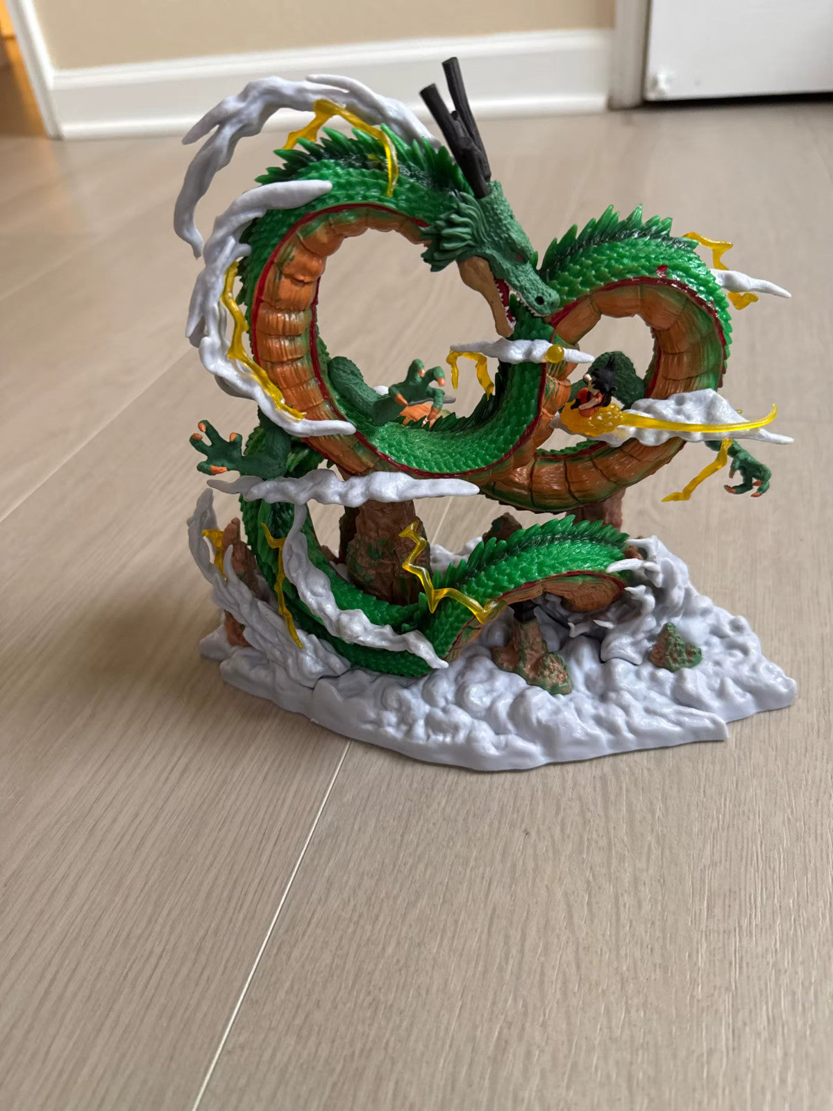 ✅Dragon Ball Shenron & Goku Action Figure 24CM PVC CON SCATOLA🚛 +SPED GRATUITA