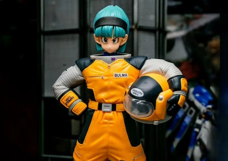 🌌 21CM Bulma Space Suit Action Figure | Dragon Ball Z PVC | 🚚 Sped. Gratuita C