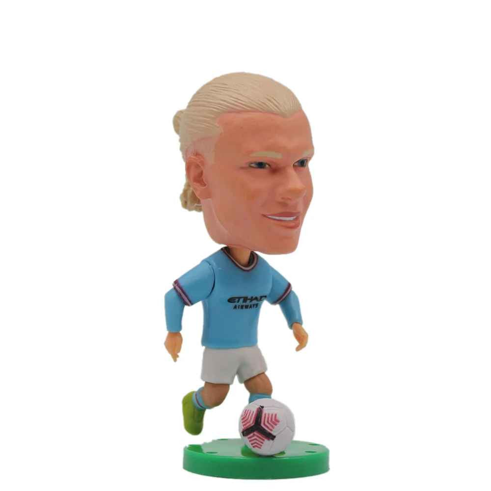 Action Figure Man City ⚽6,5 Cm Erling Haaland Football Action Figure Man City