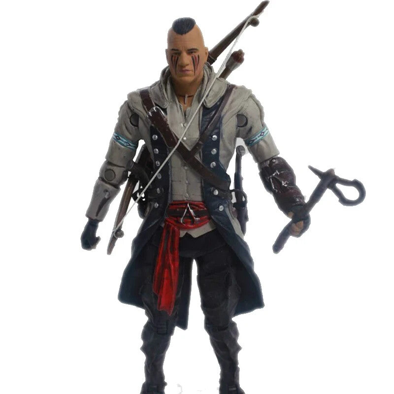 Assassin's Creed 💥Connor Haytham Edward Kenway Mohawk Action Figure