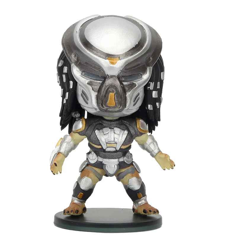 Mini Predator Masked Scar Jungle Hunter AvP 7cm Alien vs Predator Action Figure