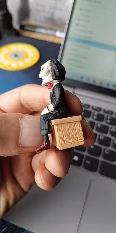 Saw Horror Action Figure 5Cm Con SCATOLA ✅SPED.GRATUITA