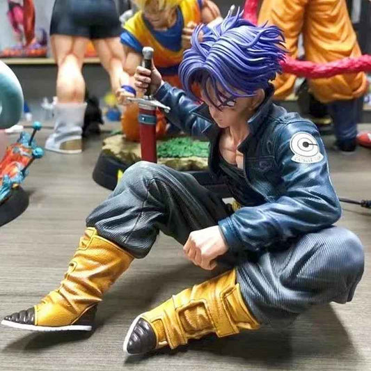🔥 Dragon Ball Z Trunks Action Figure Super Saiyan in PVC da Collezione 💪