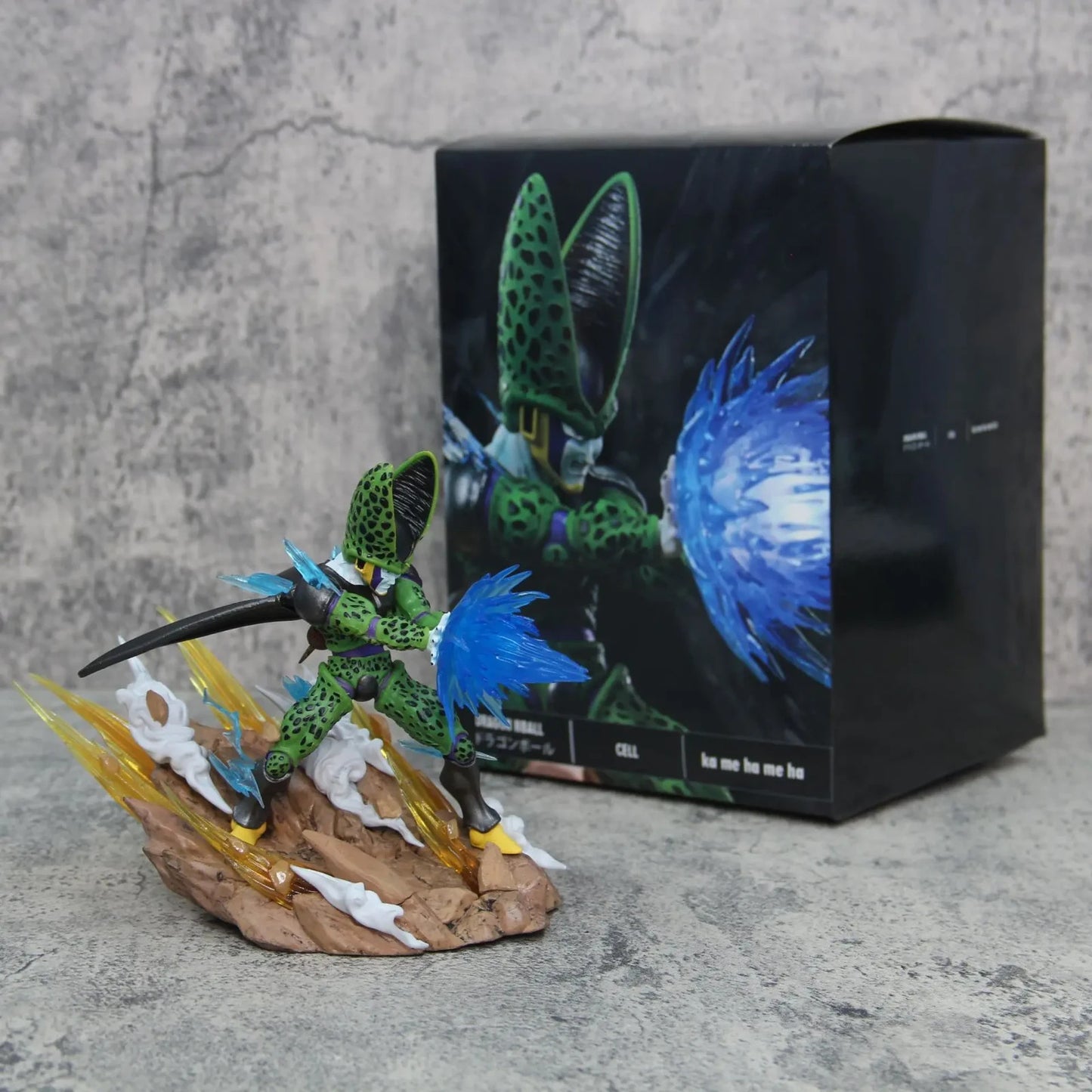 Dragon Ball Z Anime Figure💥 Son Goku Ghoan Kamehameha vs Cell