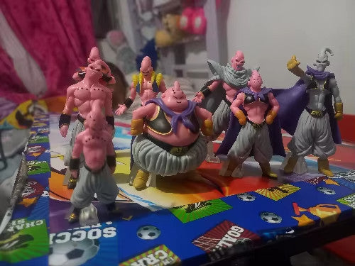MAJIN BUU ACTION FIGURE SET COMPLETO DRAGONBALL Z GT MAJIN BU 8 Pz ✅SPED.GRATIS