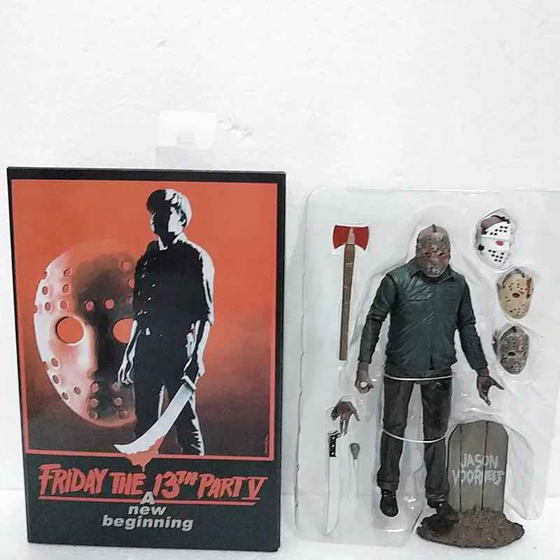 NECA Venerdì 13th Freddy Jason Action Figure+ SCATOLA ORIGINALE 🚛Sped.Gratuita