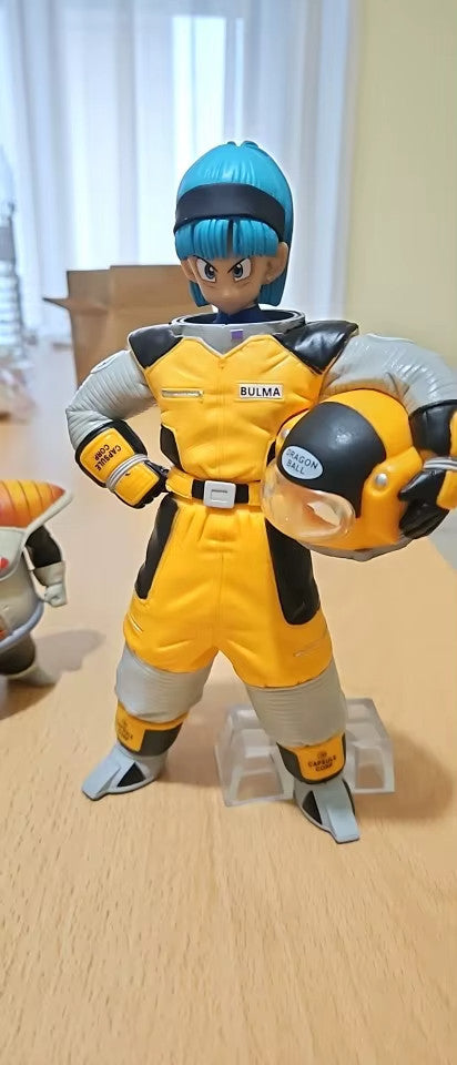 🌌 21CM Bulma Space Suit Action Figure | Dragon Ball Z PVC | 🚚 Sped. Gratuita C