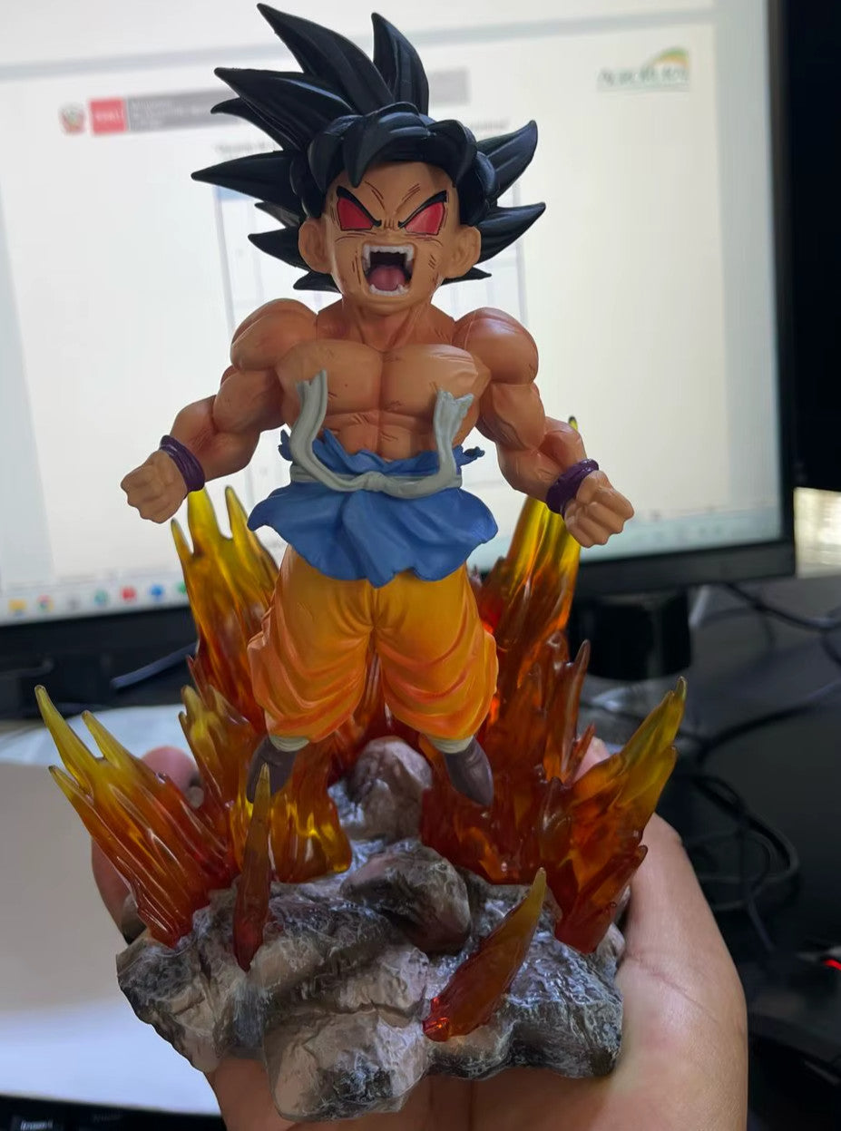 🔥 Dragon Ball SHK Goku 19cm PVC Figura Anime Glow 🐉