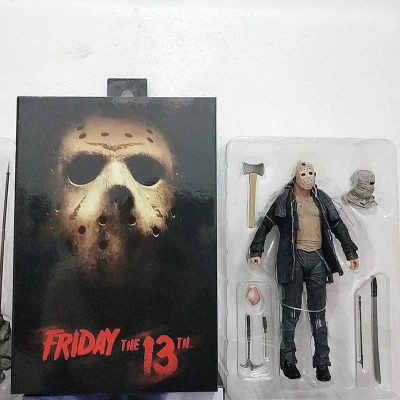 NECA Venerdì 13th Freddy Jason Action Figure+ SCATOLA ORIGINALE 🚛Sped.Gratuita
