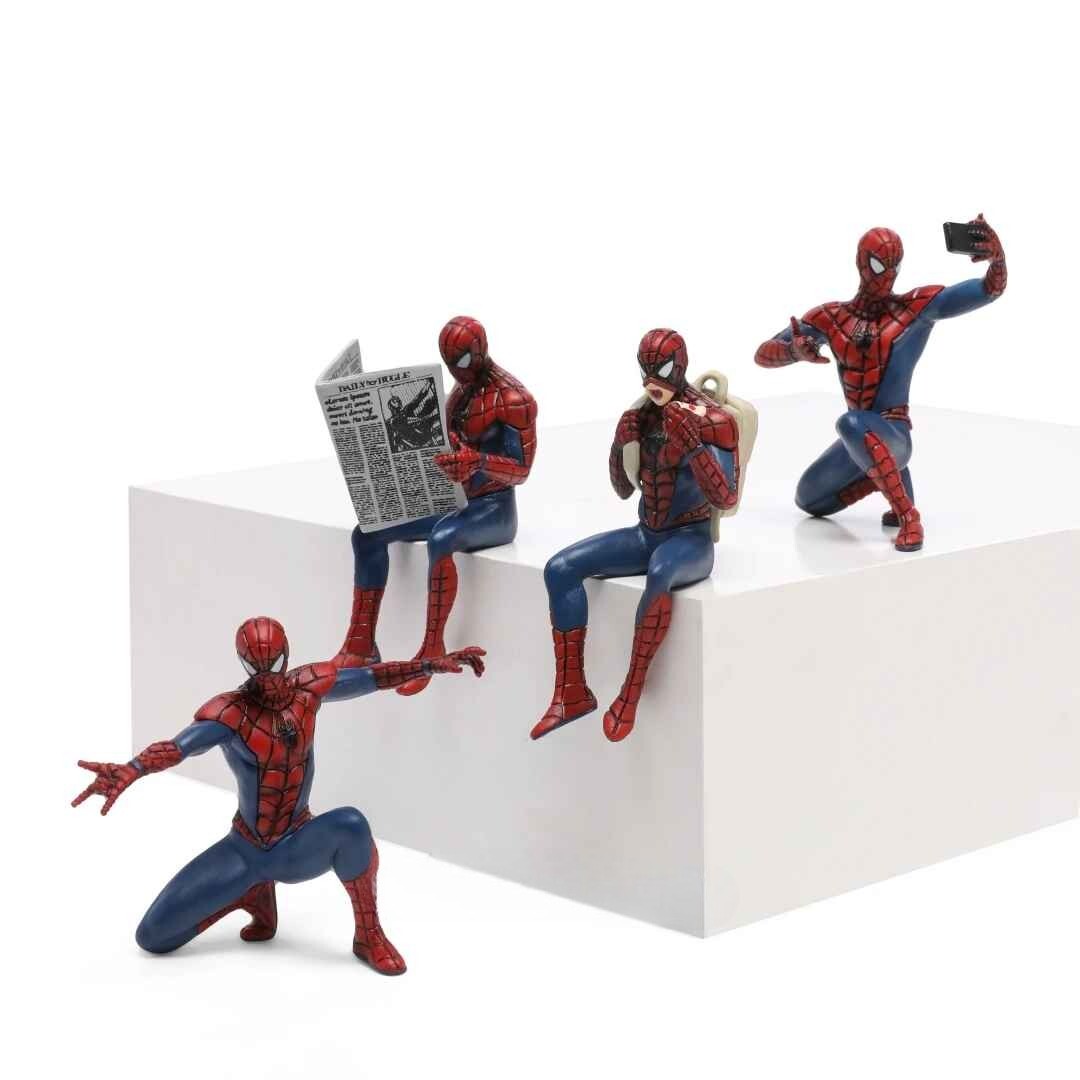 Marvel Spider Man 7-9cm Action Figure Spider-Man 🚚 SPED GRATUITA