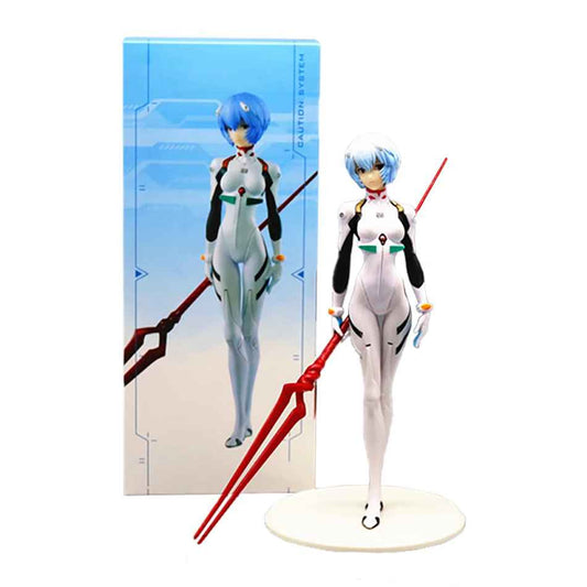 ✅ Rei Ayanami Neon Genesis Evangelion PVC Anime Figure CON SCATOLA SPED.GRATUITA