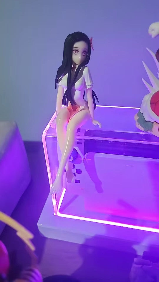 Anime Demon Slayer Kamado Nezuko Cheongsam Action Figure 14 CM