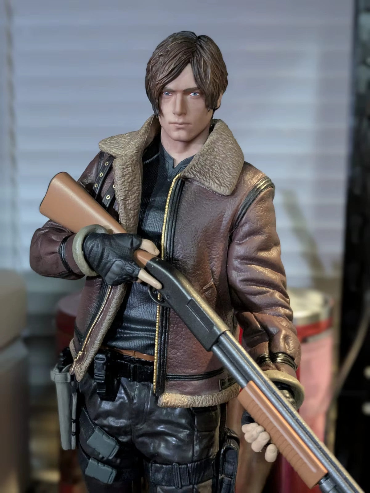 Biohazard 4 Resident Evil 4 Leon Scott Kennedy 30CM  CON SCATOLA