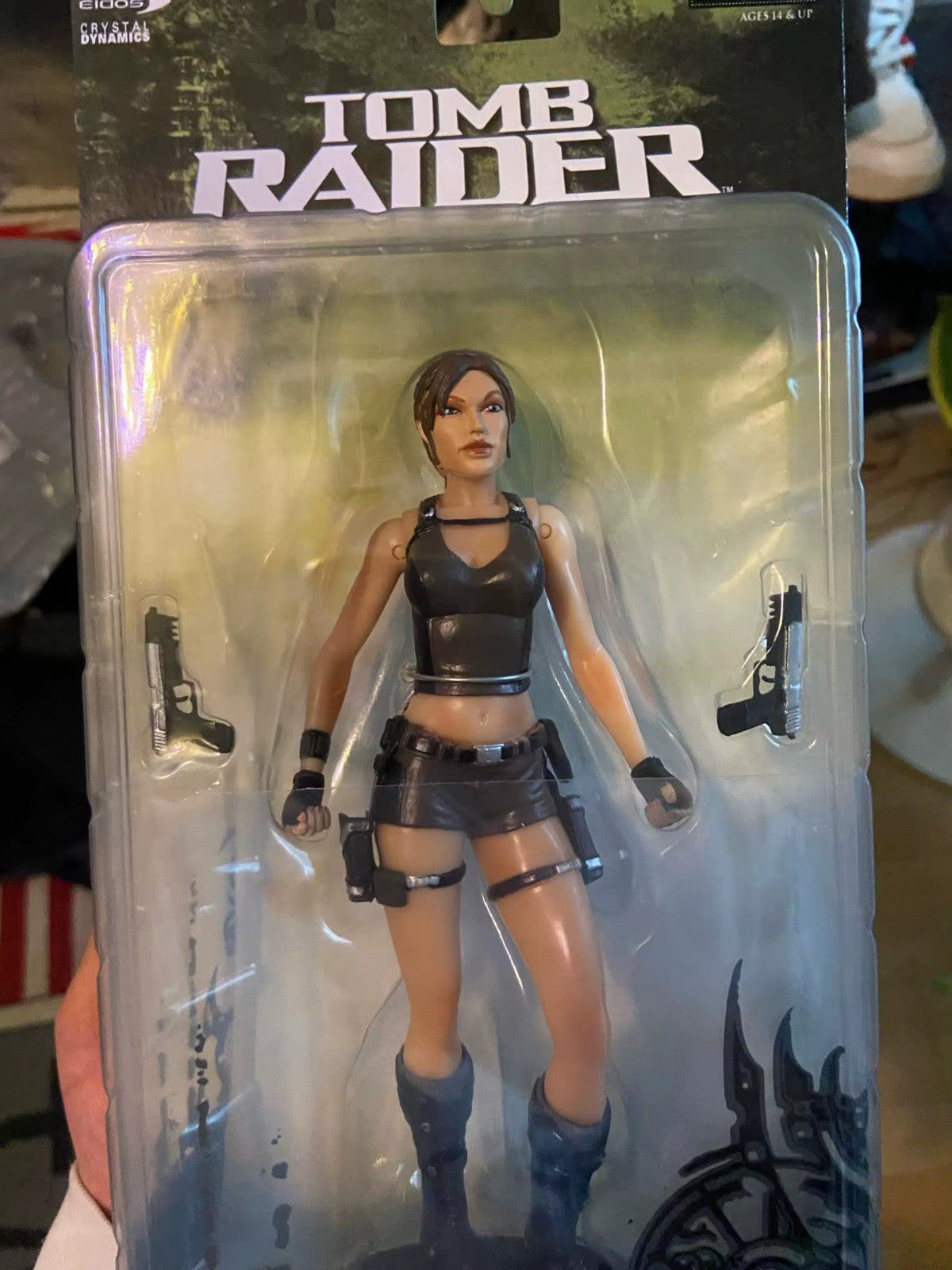 ✅ Figurine NECA Lara Croft Tomb Raider 18cm CON SCATOLA ORIGINALE